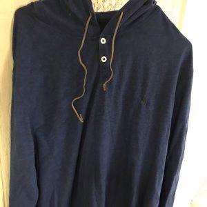 Volcom Lightweight Hoodie L Navy